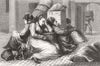 LONDON. Covent-Garden market women 1873 old antique vintage print picture