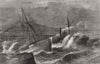 CHINA. The recent Gale-Wreck of the steamer Zhoushan off Ardrossan harbour 1874