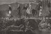 CHRISTMAS. Christmas at an Indian Hill Station-Going home after a party 1885