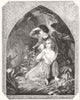 VIRGINIA. Paul and Virginia 1844 old antique vintage print picture