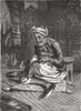 TEXTILES. Algerine tailor at work 1878 old antique vintage print picture