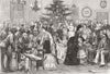 MIDDLESEX. A Christmas-tree at the Middlesex hospital 1874 old antique print