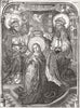 ROYALTY. The Coronation of the Virgin 1854 old antique vintage print picture