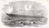 GLOUCESTERSHIRE. Launch of The Maeander, from the Clifton works, Bristol 1855