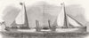 SCOTLAND. Claud Hamilton-New Steamship for Harwich & Rotterdam route 1875