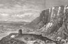 TURKMENISTAN. Zulfikar, on the heri-rud. View looking North 1886 old print