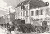 MEURTHE-MOSELLE. War. HQ of crown Prince Of Prussia at Luneville 1870 print