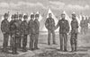 SCOTLAND. Royal Visit to Edinburgh. Queen's Rifle Brigade 1881 old print