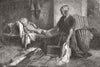 FAMILY. Her Daughter's Legacy 1881 old antique vintage print picture