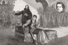 OPERA. Rubinstein's Il Demonio at the Covent Garden theatre 1881 old print