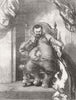 DON QUIXOTE. Senor Don Sancho Panza, Governor of Barataria 1851 old print