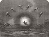 BALLET. Last of Electra, Lost Pleiad Queen Theatre 1849 old antique print