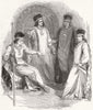MILITARIA. Knights of the Ancient Order of the Swan 1844 old antique print