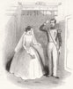 LONDON. Scene from The Marriage of Reason at the Haymarket Theatre 1844 print