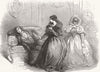 LONDON. Opera Comique at the St Jamess Theatre 1849 old antique print picture