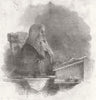 PEERS. The New Lord Chancellor-The Right Hon Lord St Leonards 1852 old print