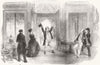 LONDON. Drama Evil Genius Haymarket Theatre 1856 old antique print picture