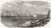 SCOTLAND. H M S Glasgow arriving at Mumbai with the new Viceroy of India 1872