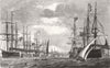 EGYPT. War east; Turko-Egyptian fleet Alexandria for Istanbul with Troops 1877