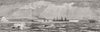 IRELAND. White star Ship Britannic aground Kenmore, Coast of Wexford 1880