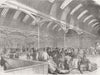 LONDON. Billingsgate New Market 1854 old antique vintage print picture