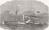 US CIVIL WAR. Ships. The Colonel Lamb Blockade-runner, built at Liverpool 1864