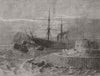 ISLE WIGHT. Crash Calshot Castle, Mail-ship Sri Lanka sinks Brig Ridesdale 1863