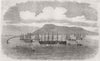DORSET. Arrival of the Great Eastern in Portland Harbour 1859 old print