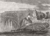 INDIA. Kalpi Calpee 1866 old antique vintage print picture