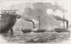 IRELAND. HM ship Advice tug Atlantic Telegraph Cable Niagara Valentia Isle 1857