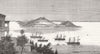 TURKEY. British fleet Princes Islands, sea of Marmara-from Prinkipo 1878 print