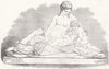 FAMILY. The Mother 1851 old antique vintage print picture