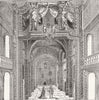 THEATRE. Interior of the Duke's theatre, from Settle's Empress Of Morocco c1880