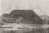 AFRICA. Lukoja, on the river Niger, Central Africa 1866 old antique print