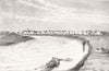 SUDAN. The War in Sudan. Khartoum 1885 old antique vintage print picture