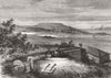 TURKEY. Biga peninsula.The Ancient Dardanus, on the Dardanelles 1877 old print