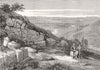 BIGA PENINSULA.Entry through Ancient Cyclopean walls of Gergis,Bournabashi 1877