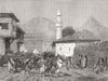 TURKEY. The Exodus from Erzeroum-Fugitives passing through Gunesh Haneh 1877