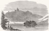 MADAGASCAR. Views in Madagascar. Antananarivo, from lake Anosi 1863 old print