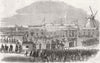 NETHERLANDS.Visit of King Holland to Amsterdam 9th Inst.Majesties Station 1861