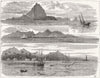 JAVA.Volcanic Eruption-Krakatoa Anjer, completely destroyed; Sunda Straits 1883