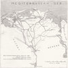 EGYPT. Sketch map Delta of Nile, Irrigation & Land Reclamation system 1882