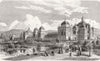 GERMANY. The Industrial and Art exhibition at Dusseldorf 1880 old print