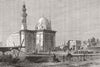 EGYPT. Mosque of Sultan Hassan, Cairo 1881 old antique vintage print picture