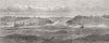 EAST LONDON. East London, South Africa 1881 old antique vintage print picture