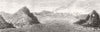 GHANA. Ashanti war-Aquidah, Shelled HMS Druid, Aug 28, 1873 1873 old print