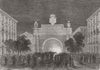 FRANCE. Opening of the Mont Cenis Tunnel 1871 old antique print picture