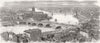 HAUTE-GARONNE. View of Toulouse before the floods 1875 old antique print