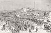 TUNIS. French occupation. Ft Sidi Bil Hassan, commanding, troops Oct 12 1881