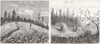 INDONESIA. Volcanic remains Borneo. Mud Crater Lithman; Volcano Boan 1881